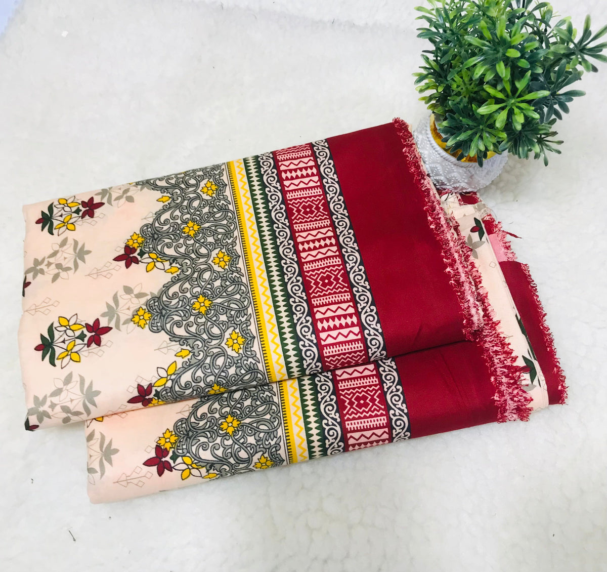 πΈFLORAL PRINTS β 2 PCS UNSTITCHEDπΈ