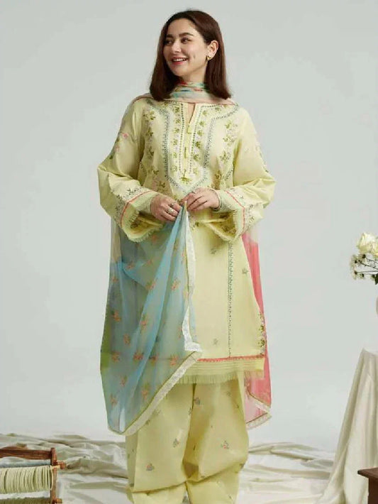 ROYAL EMBROIDERED LAWN 3PC COLLECTION