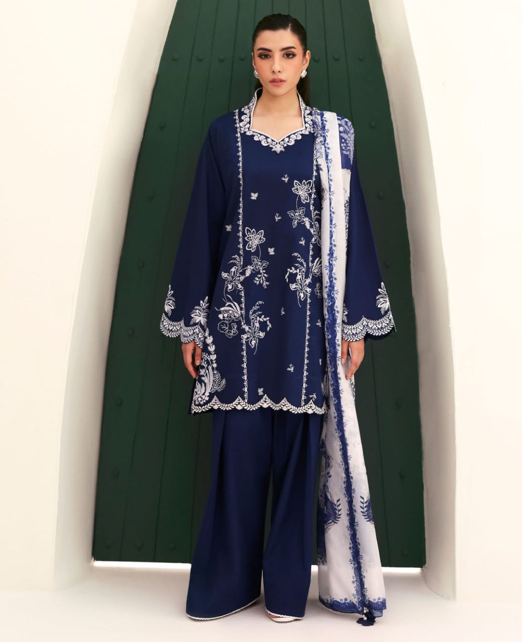 EMBROIDERED DHANAK PR-1890