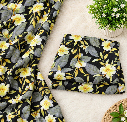 🌸FLORAL PRINTS – 2 PCS UNSTITCHED🌸