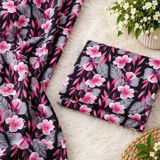 🌸FLORAL PRINTS – 2 PCS UNSTITCHED🌸