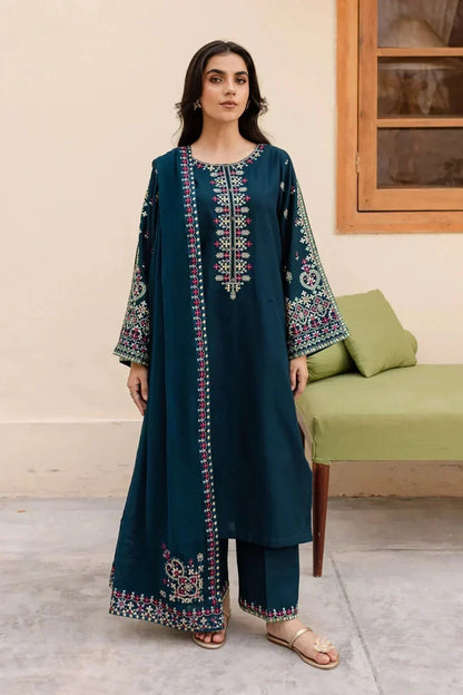 REGAL 3PC LAWN EMBROIDERED SUIT