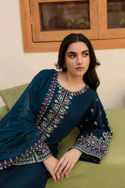 REGAL 3PC LAWN EMBROIDERED SUIT