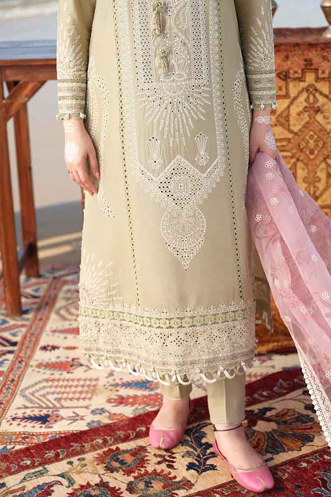 LUXURY LAWN 3PC EMBROIDERED SUIT
